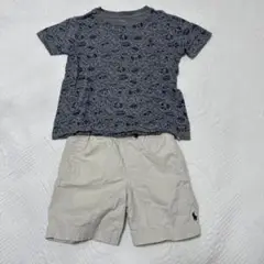 Polo Ralph Lauren クマ柄Tシャツとショートパンツセット　5T