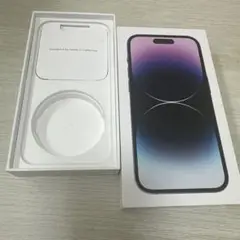 【箱ピンシールのみ】Apple iPhone 14 Pro 空外箱(ブラック)