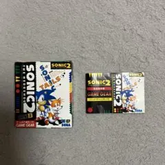 ソニックザヘッジホック2 ゲームギア 箱 説明書 だけ