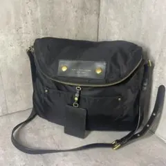 【美品】MARC JACOBS プレッピーナイロン メッセンジャー レディース