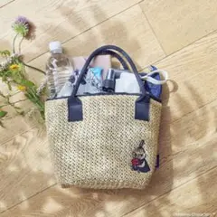 MOOMIN［ムーミン］リトルミイの刺しゅうがかわいい！かごバッグ