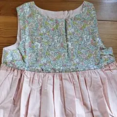 《150size》【Libertyノースリーブワンピース】