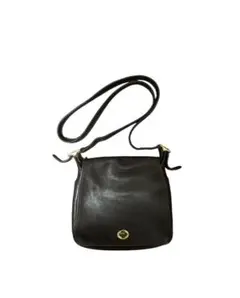 OLD COACH BROWN SHOULDER BAG