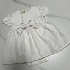 【土日値下】プティマイン　70センチ　ロンパース　女の子　夏服　ベビー