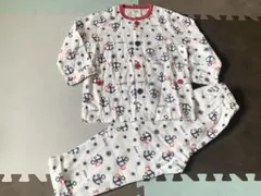 コンビニミニ　ガーゼ地パジャマ　100cm