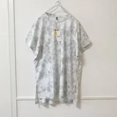 DANSKIN 総柄プリントビッグTシャツ Lサイズ