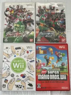 ⭐️24時間以内発送⭐️ Wiiソフトまとめ売り　4本セット