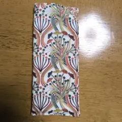 リバティプリントメガネケース①