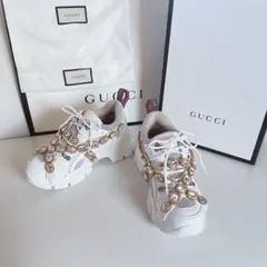 新品未使用!正規品Gucci(グッチ)フラッシュトレックスニーカー