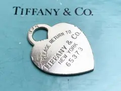 TIFFANY&CO. ティファニー ハート ラウンド タグ 特大