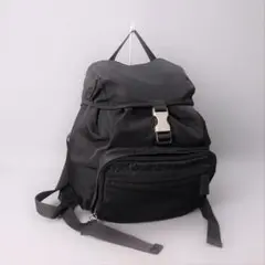 本物良品■プラダ■ブラックナイロン■リュックサック/バックパック/バッグ