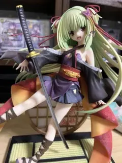 千恋万花　フィギュア ムラサメ　笑顔パーツ無 トピックス】『千恋＊万花』より「ムラサメ」の1/7スケール