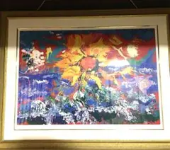 深見東州 シルクスクリーン 太平洋のご来光　期間限定出品