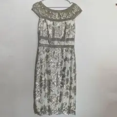 美品 タダシショージ スパンコール ワンピース