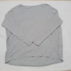 ルルレモン　バックインアクション　トップス　長袖　グレー　2