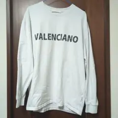 VALENCIANO ホワイト 長袖カットソー L