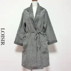 LOISIR ロワズィール ダブルフェイスフーデットコート
