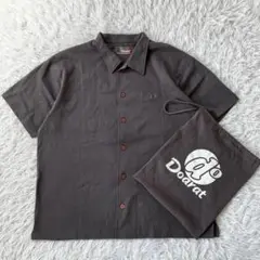 美品 Doarat 半袖シャツ スウェット生地 収納袋付き L 204