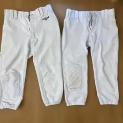 Mizuno ティゴラ　ユニフォームパンツ 150 ホワイト 2枚セット