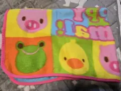 アニマル ブランケット かえる ブタ ひよこ 未使用品