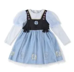 しまむら シャリロン オンライン限定 幼少期エルサ ワンピース　100 即完売
