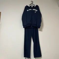 le coq sportif ネイビーセットアップ スポーツウェア