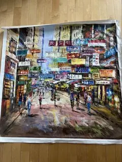 絵画 アート ポップアート 油絵 大判 大型