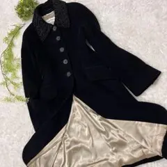 Max Mara マックスマーラ マトラッセ襟 ロングコート ヴァージンウール