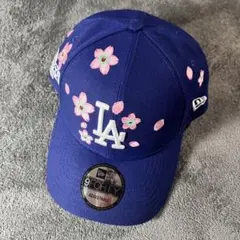 村上隆 x ドジャース NEWERA スナップバック キャップ ブルー