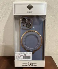 【未使用】 iPhone15 MagSafe対応　スマホケース　soleil