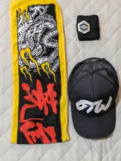 新日本プロレス 後藤洋央紀 GTW キャップ& 荒武者マフラータオル　セット