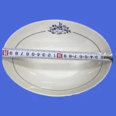アフタヌーンティー オーバルプレート 15x21cm 新品箱入り 未使用