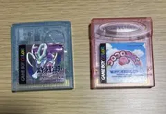 ポケットモンスター　クリスタル　　　　　　　　　　　コロコロカービィ　セット売り