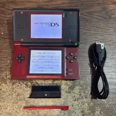 ☆充電器付き☆Nintendo ニンテンドーDS Lite ブラック×レッド