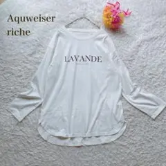 アプワイザー•リッシェ【M】長袖Tシャツ　シンプル　カジュアル