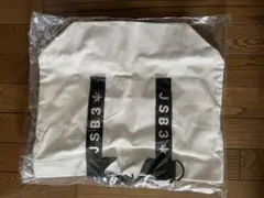 JSB3 エコバッグ ホワイト キャンバス