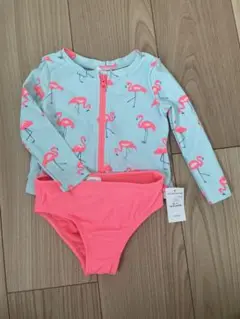 Baby GAPフラミンゴ柄水着セット 80