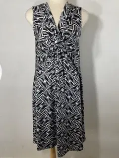 【8/21迄お値下げ】 Luxe Relaxingストレッチ総柄ジャージワンピ