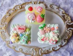 ホイップデコ　小物入れ　マルチケース　3点セット　クマ　恐竜