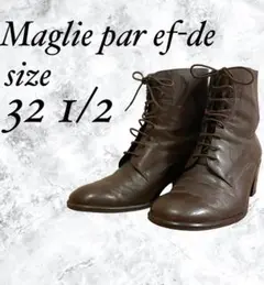 Maglie par ef-de マーリエパーテフデ ショート ブーツ 本革