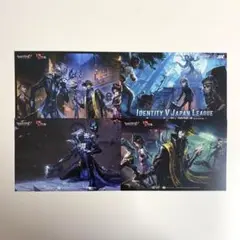 ✩ Identity V 夏季IJL プレイオフ ポストカードセット ✩