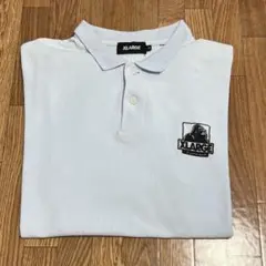 XLARGE ポロシャツ Tシャツ 水色 ブルー 青 サイズS