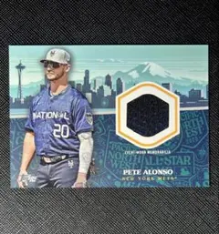 Pete Alonso 2023 Topps update relic card