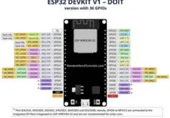 ESP32 DEVKI TV1 NodeMCUマイクロUSB開発ボードモジュール