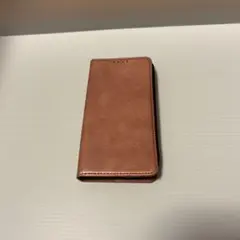 バラゴールド iPhone14 手帳型ケース カードポケット付き