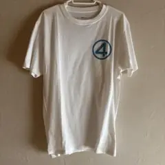 happyくじ　ファンタスティック4 B賞 Tシャツ　白　フリーサイズ