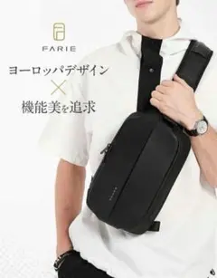 ボディーバッグ メンズバッグ 大容量 斜めがけバッグ 新品 ブラック イヤホン