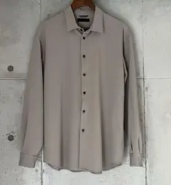 【junhasimoto】長袖シャツ ベージュ