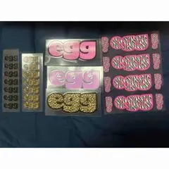 egg ステッカーセット 8枚