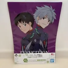 一番くじ　シン・エヴァンゲリオン劇場版　クリアファイル2枚セット　シンジ　カヲル